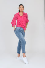 Load image into Gallery viewer, LADIES SPRING SUMMER EYELET BLOUSE - 93104
